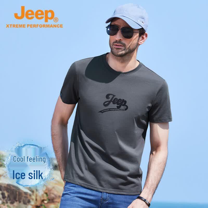 JEEP Men s Cool & Breathable Short-Sleeve T-Shirt 3XL
