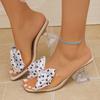 New Style Shoes - Large Size Women's Casual Comfortable High-heeled Flip-flops