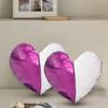 Pillowcase Ultra Soft Heat Transfer Printing Home Decoration Double Color DIY Sequins Love Heart Shape Pillow Cushion Cover for Sofa