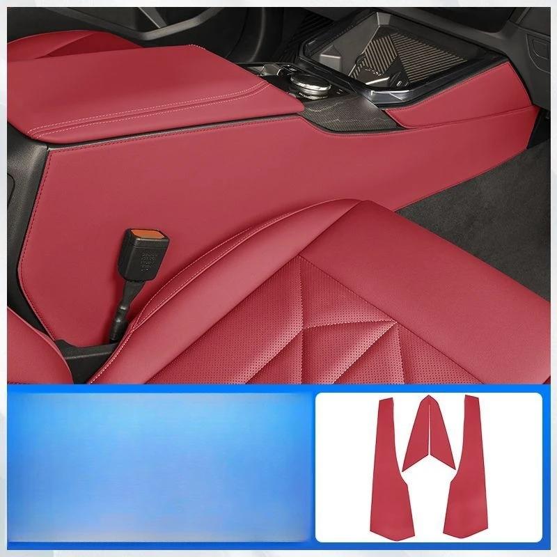 For Bmw X3 G45 2025+ Center Console Side Kick Pads Non-Slip Armrest Protection Cover Scratch-Resistant Interior Car Accessories