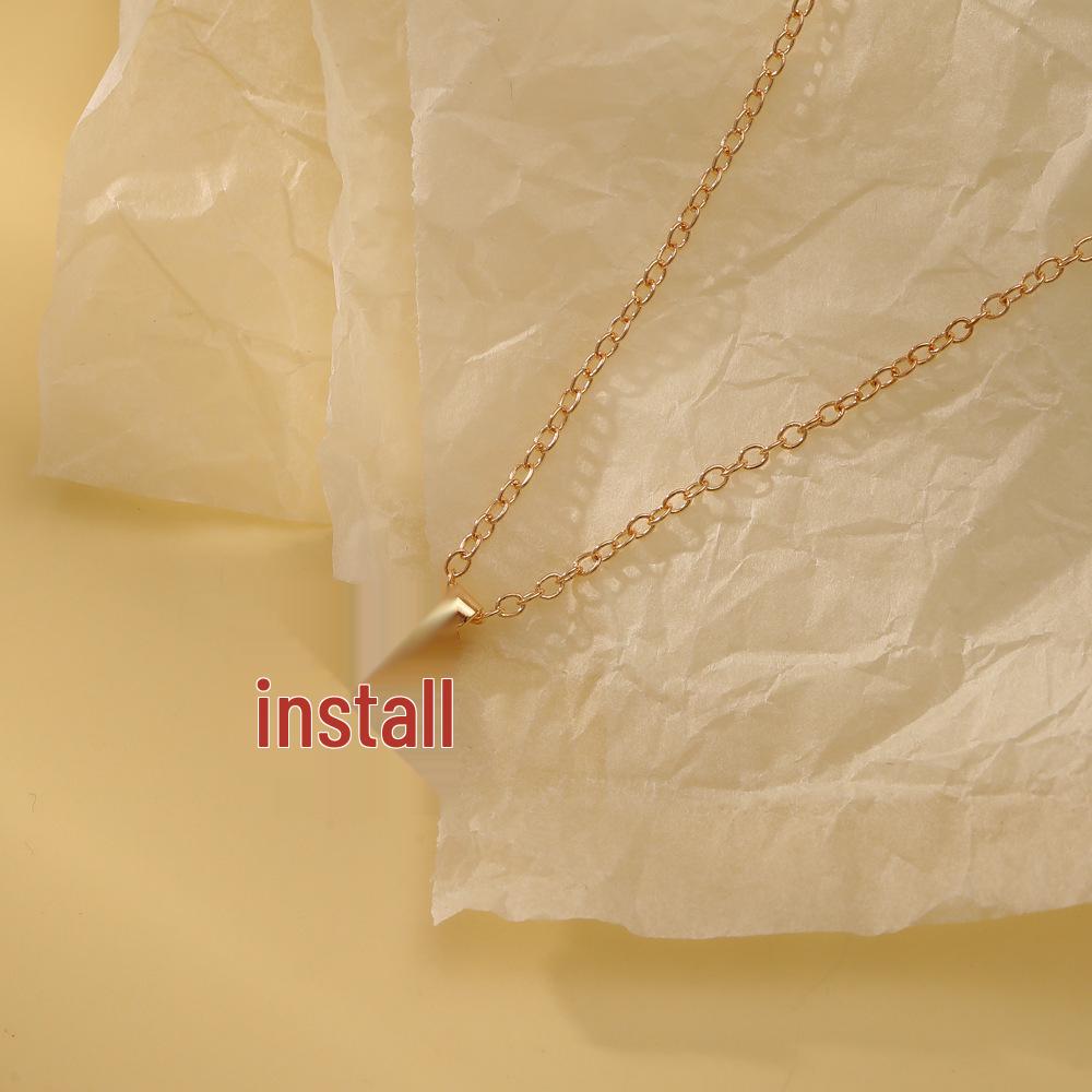 Rainbow Dinosaur Unicorn Friendship Necklace for Children – Creative Pendant Gift