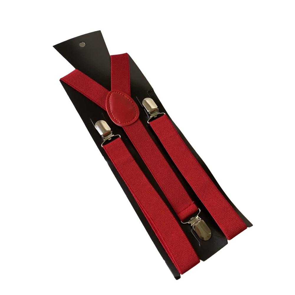 Suspenders For Men Pants Apparel Adult Suspender Man Shirt Dress Women Wedding Party Solid Colors Suit Skirt With Braces Straps