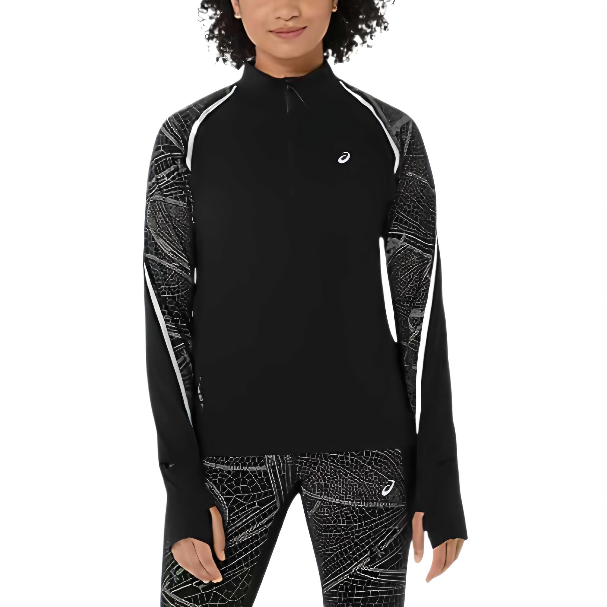 ASICS LITE SHOW Shirts Unisex Black Moderate 2012D287-001 L
