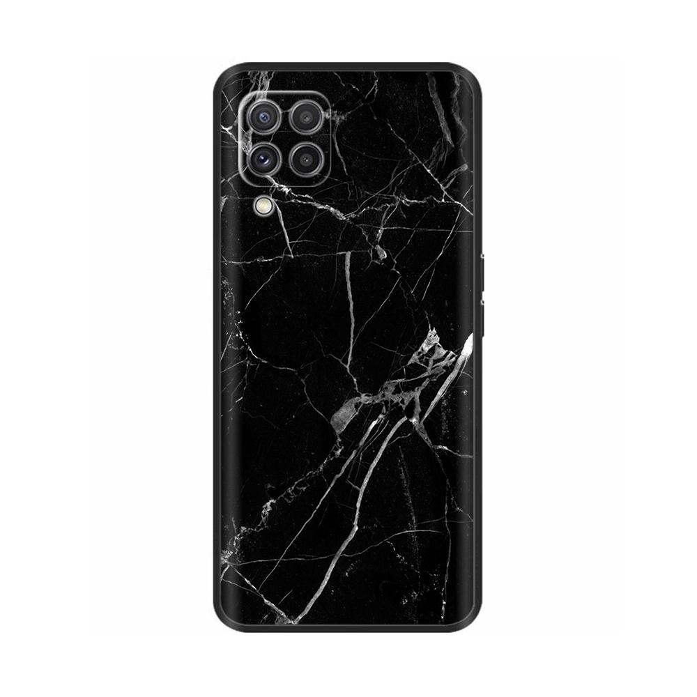 Per Samsung Galaxy A12 Custodia Verniciata Morbido Silicone Liquido Protezione Fotocamera Copri Telefono Per Samsung M12 F12 A 12 Galaxy M12 Fundas