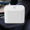 Easy To Install Car Litter Box Trash Can with Press-to-Open Lid High-Strength Hook Installation Small Seatback Pocket Hanging Odor-free Accessories