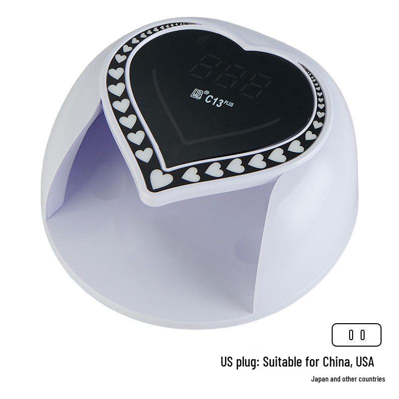 308W High-Power UV/LED Smart Nail Curing Lamp for Gel Polish and Phototherapy