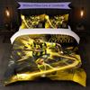 Jude Bellingham Custom Name Text Bedding Set 1 Duvet Cover+2 Pillowcases Soccer Logo Personalized Gift For Special Occasion Bedroom Decor
