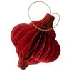 Christmas Honeycomb Ball & Bell Ornaments for Tree and Wall Decoration