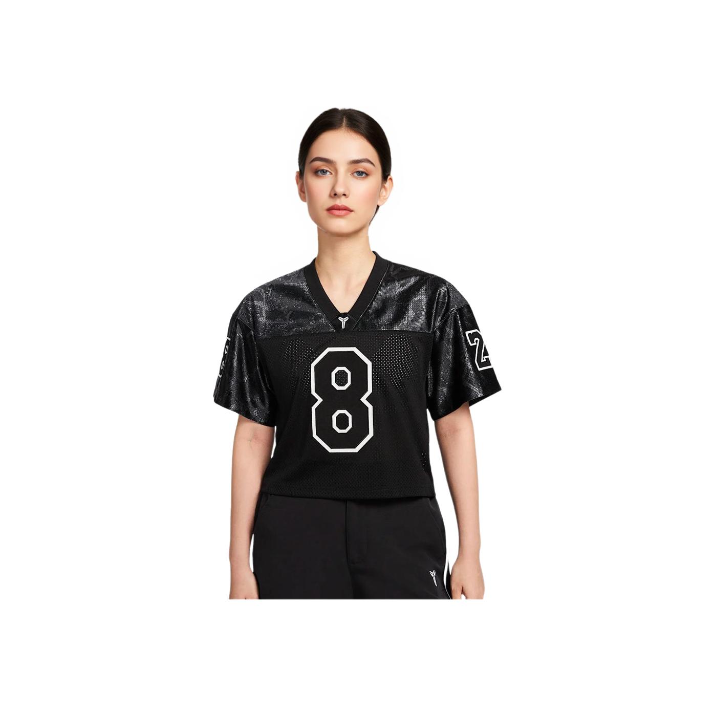 Nike SS25 Серия Game Royal Удобная спортивная мода Футбольная майка Женские топы Черный IB0002010 S