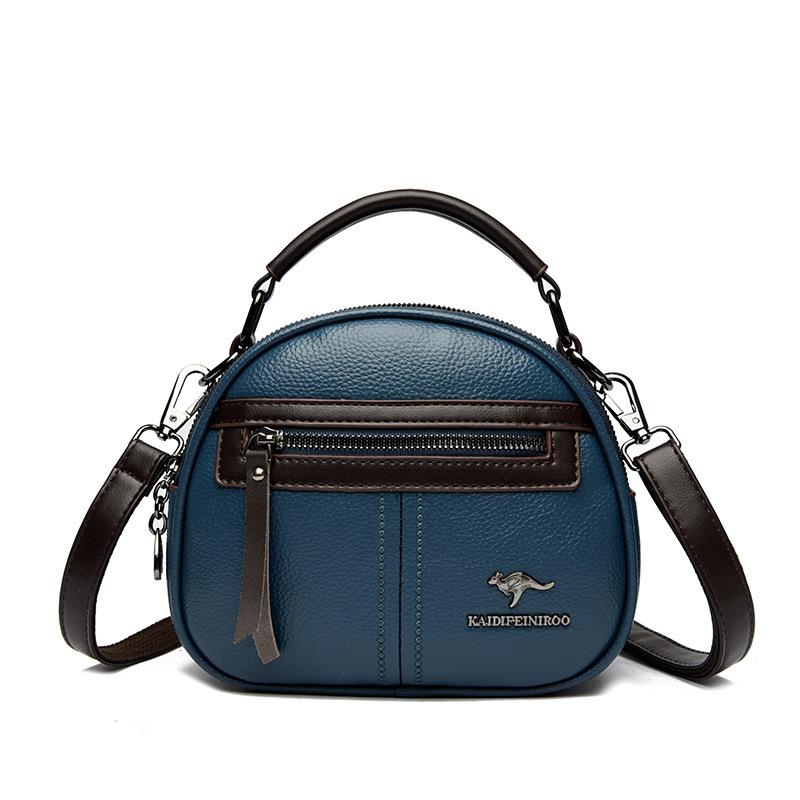 Multi-layered Women's Bag, Middle-aged Mother Bag, Cross-body Bag, Single-shoulder Handbag