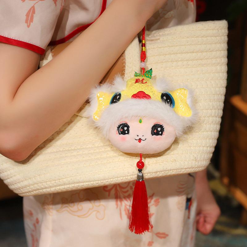 1Pcs Snake Plush Toys Kawaii The Year Of The Zodiac Snake Mascot Cute Snake Plush Animal Doll Stuffed Animal Home Decoration