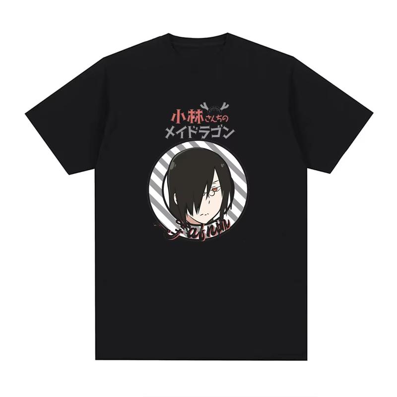 Miss Kobayashi Dragon Maid Kawaii Maidservant Tohru Funny Anime T Shirt Unisex Wounisex Cotton Casual T Shirts Short Sleeve Summer