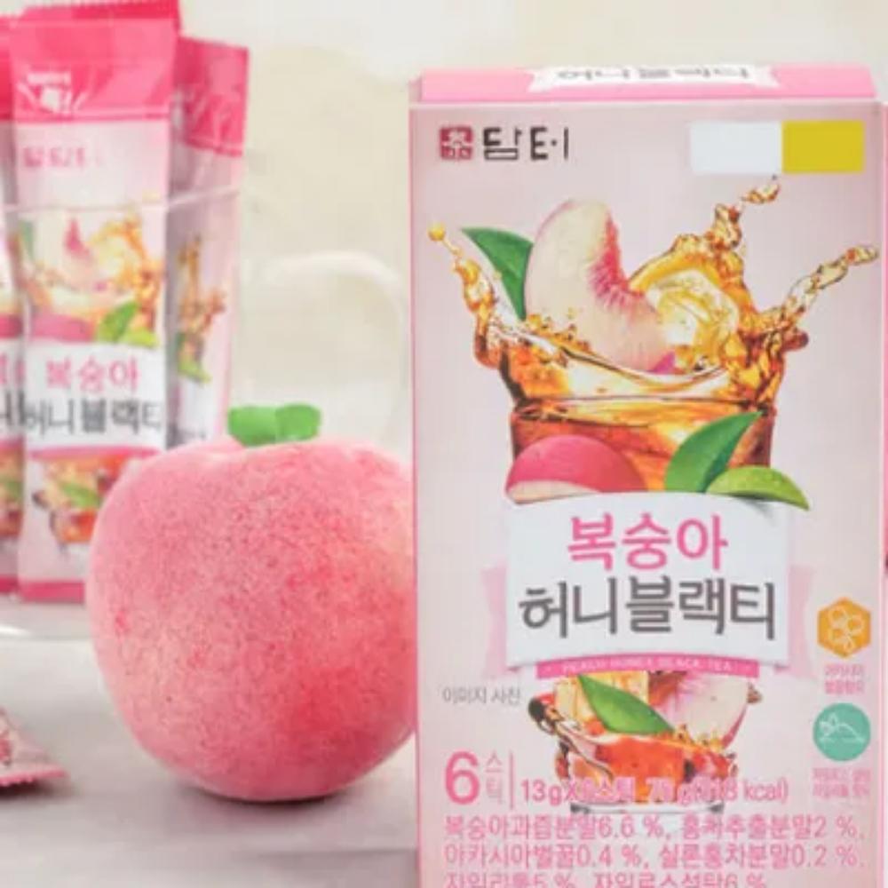 Damteo Peach Honey Black Tea 13g X 6 Stick