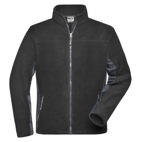 James and Nicholson Mens Strong Work Fleece Jacket