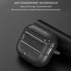 Carbon Fiber Armor Earphone Protective Case For Apple Airpods 4 3 1&2 Pro 2 2nd Gen Anti-Lost Hook Cover for Airpods Pro 3 2025