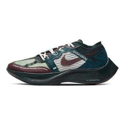 Gyakusou x ZoomX Vaporfly NEXT% Midnight Spruce Borgogna Sneakers Unisex Verdi Borgogna Scuro CT4894-300