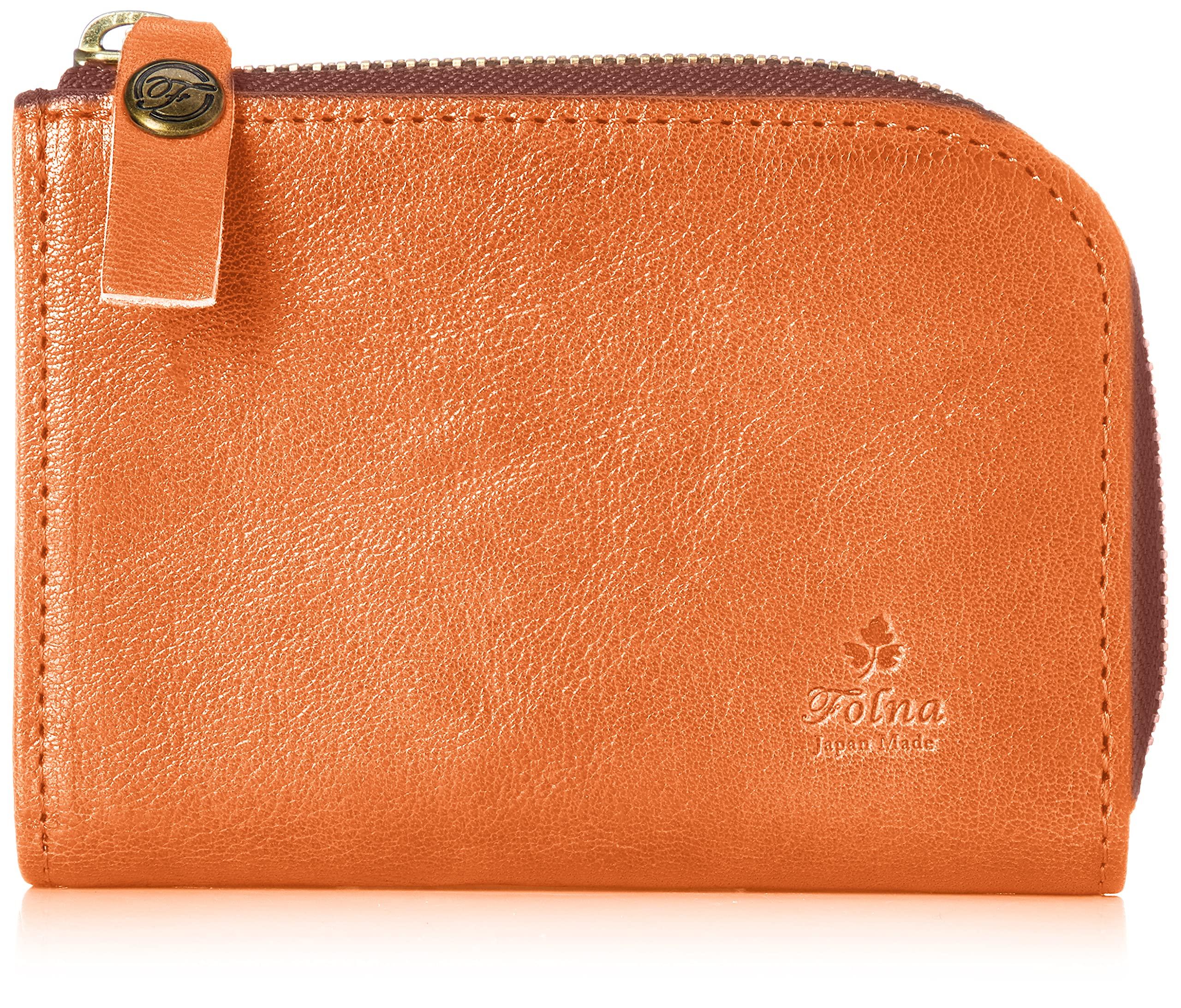 Складной кошелек Forna, Кожа Tochigi, Цвет верблюда (24)