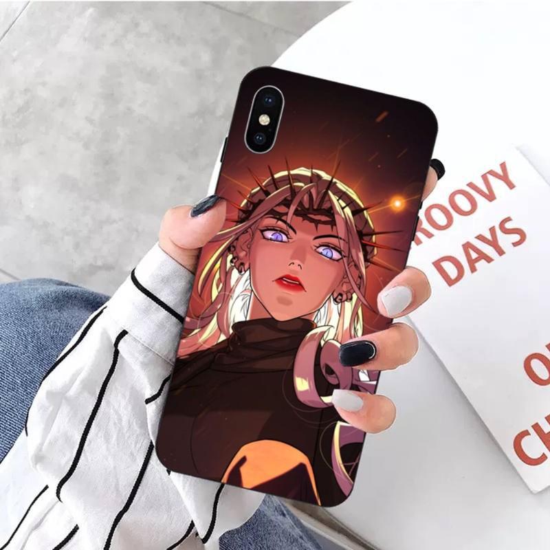 Hayan Park Phone Case For IPhone 14 13 12 11 XS X 8 7 6 Plus Mini Pro Max SE 2022 Soft Black Phone Cover