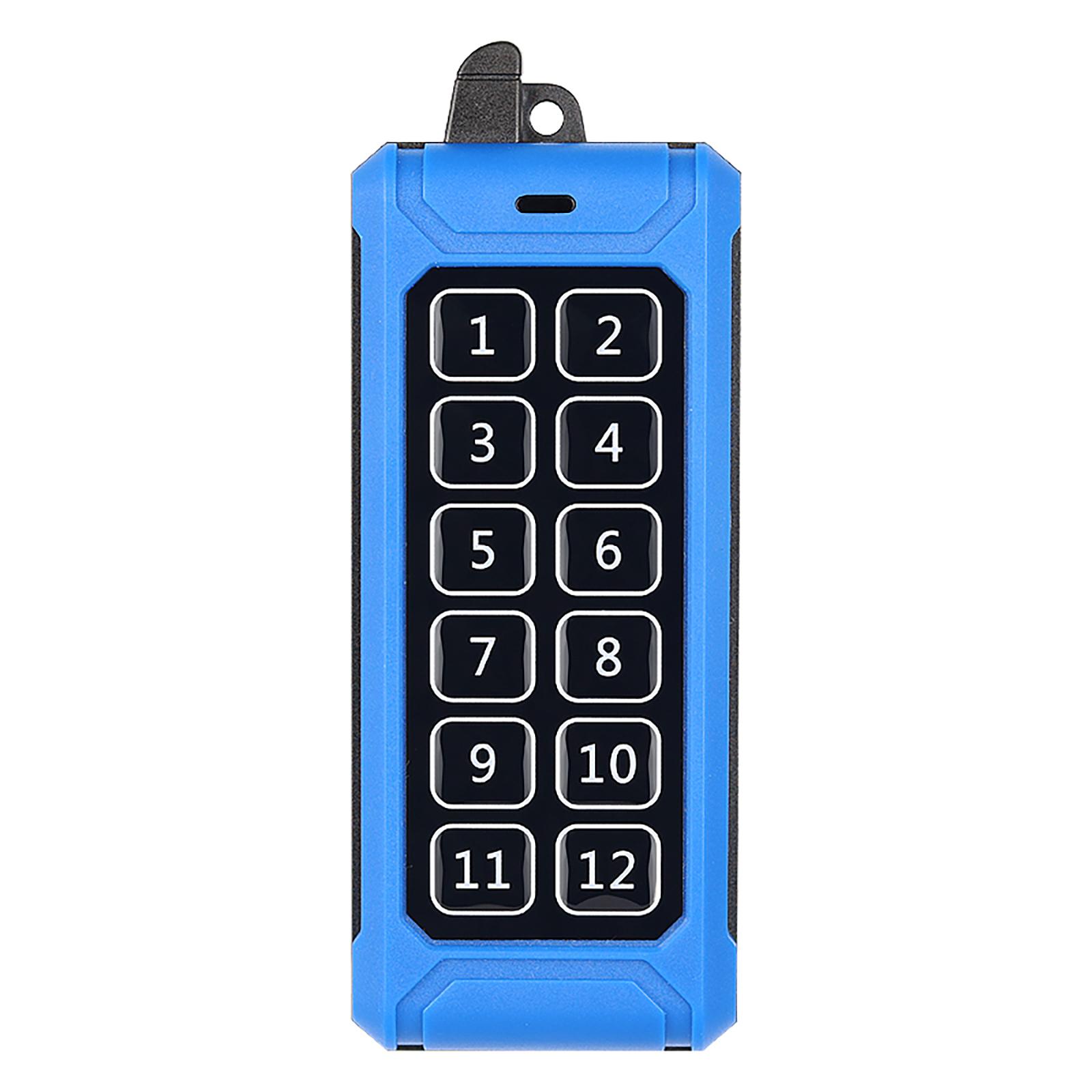 

Industrial Hoists Transmitter Wireless Remote Control Adopts EV1527 Encoding Chip 433Mhz for Accurate Equipment Control 1