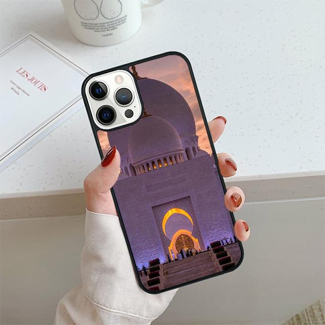 Muslim mosque building Phone Case For iPhone 17 Air 13 12 Cover For Apple 14 15 16 Pro Max Plus Coque