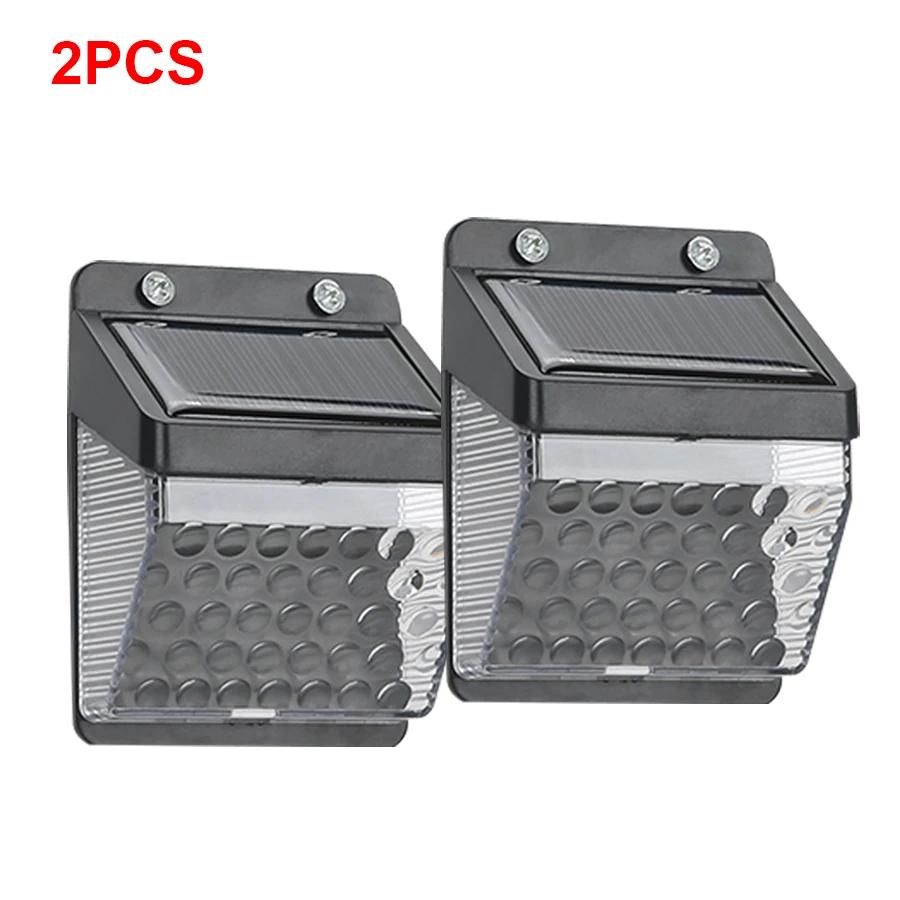 XIWANGFIRE LED Solar Light PIR Motion Sensor Wall Light Outdoor Solar Lamp Waterproof Solar Sunlight Street Lamp Garden Decor