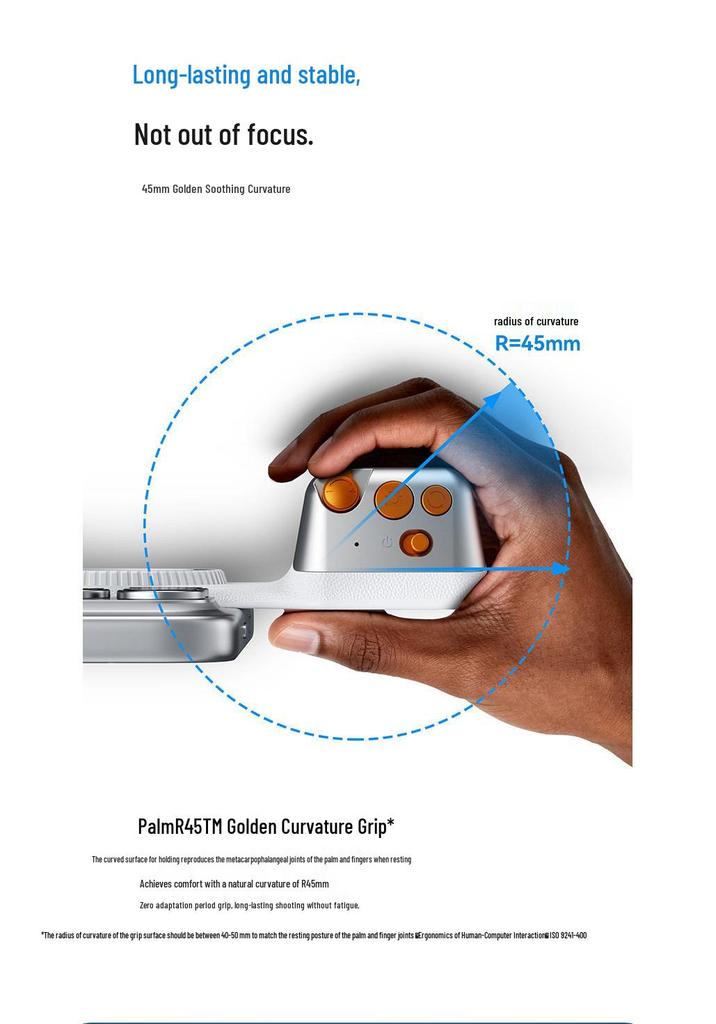 Popular Magnetic Selfie Stick with Bluetooth Remote Control and Anti-Shake Stabilizer