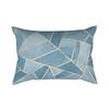 Geometric Letter Peach Leather Velvet Pillowcase Office Car Pillowcase