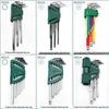 Hex Wrench Set - Mini, Extra Long, Ball & Flat Head, Available in 7, 8, 9, 10, 14 Pieces (Model 09105)