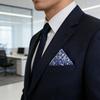 Rhinestone Pocket Square for Men Pre Folded Handkerchief Sparkling Pocket Square Fits Blazer Tuxedo Pockets for Wedding Dating Formal Attire
