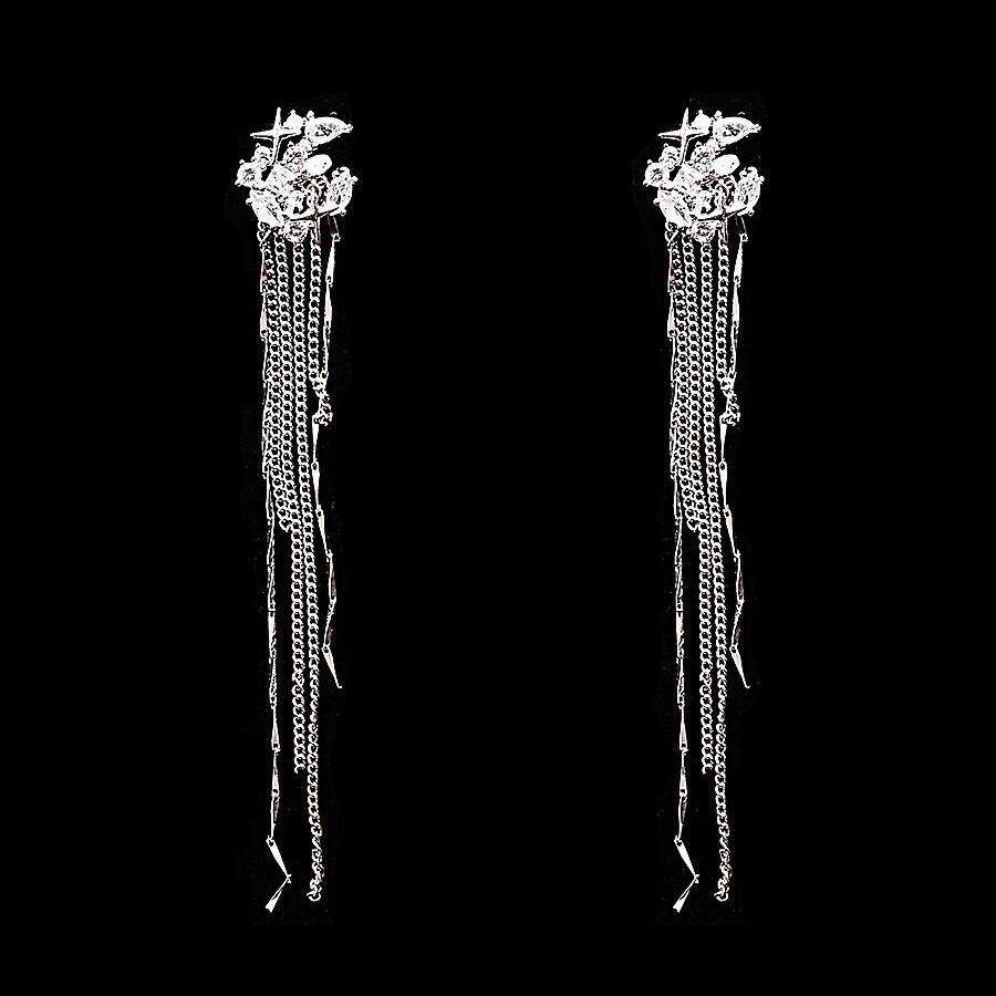 Elegant Tassel Ear Cuff: No-Pierce, Painless Earrings for Women