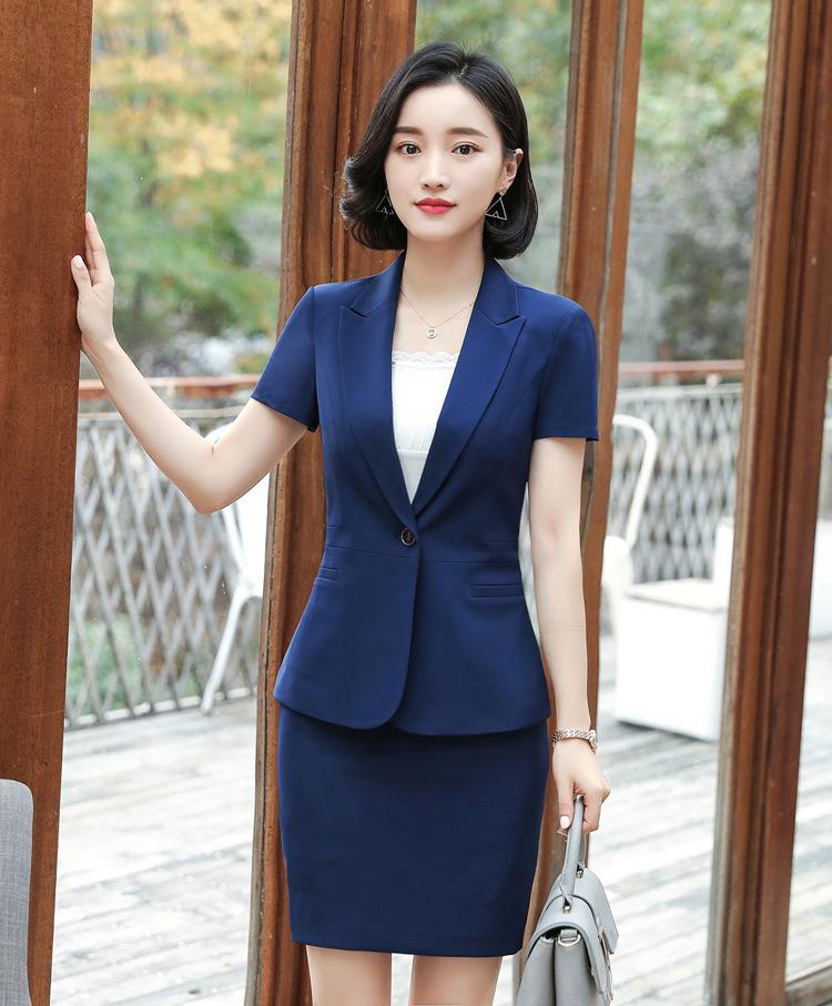 KY517 Klassischer schwarzer professioneller Bleistiftrock – hoch taillierte formelle Arbeitskleidung