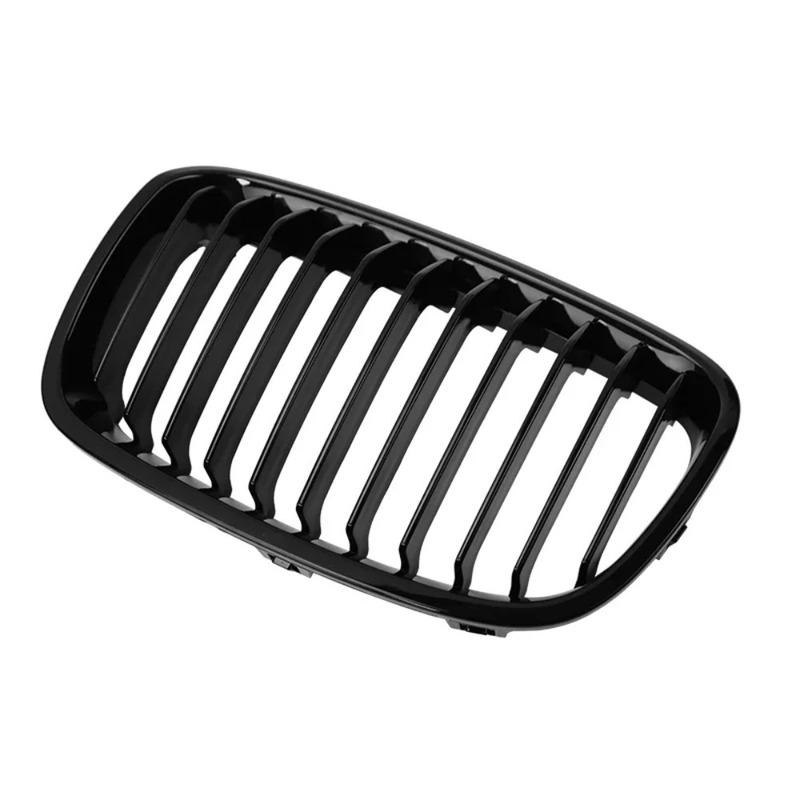 For BMW 1 Series F20 F21 116i 118i Grille Car Front Grill Kidney Grilles Gloss Black Racing Grill 2011-2014 Accessories