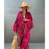 Para Praia 14 Colors Kimonos Bikini Cover Ups Beachwear Beach Robe Femme Long Dress Sarong Women Loose Cardigan Swimsuit Covers
