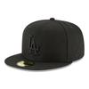 New Era 59Fifty Hat MLB Basic Los Angeles Dodgers LA Black Fitted Cap (7 1/2) -