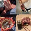 Fashionable Cowhide Crossbody Single-shoulder Women's Bag Genuine Leather Fashionable Pull-out Small Bag Casually