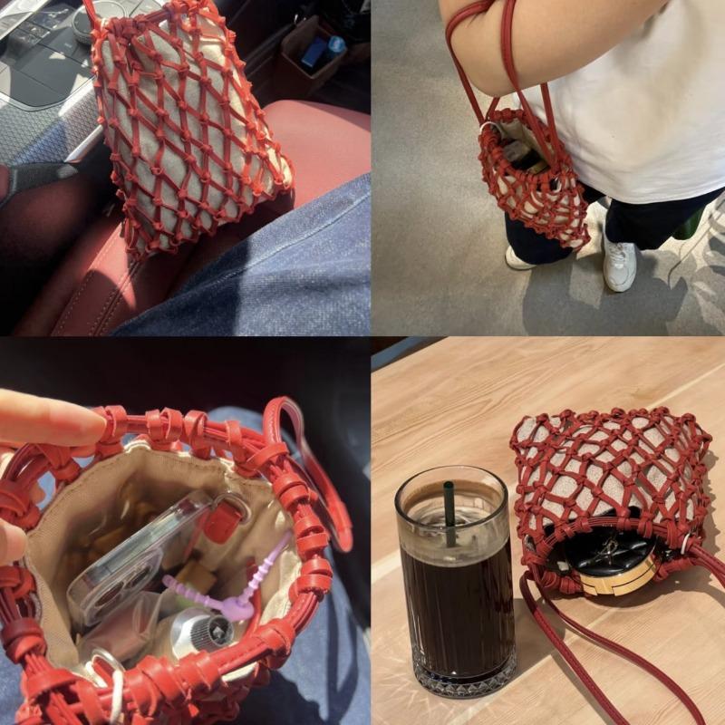 Fashionable Cowhide Crossbody Single-shoulder Women's Bag Genuine Leather Fashionable Pull-out Small Bag Casually