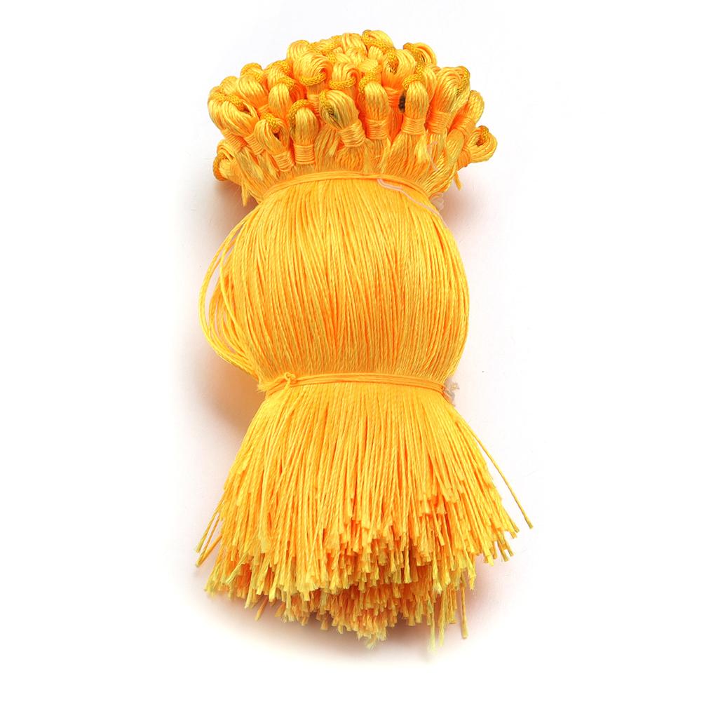 100pcs/lot Big Hanging Tassel Colorful Tassel For DIY Craft Jewelry Making Souvenir Bookmarks Chinese Knots Decor Accessories
