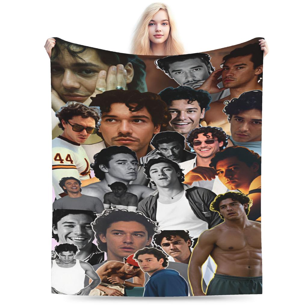 Dean Allie - Off Campus Flannel Blanket Winter Soft Durable Throw Blanket For Students Couch Bed Bedspread Sofa Bed Cover