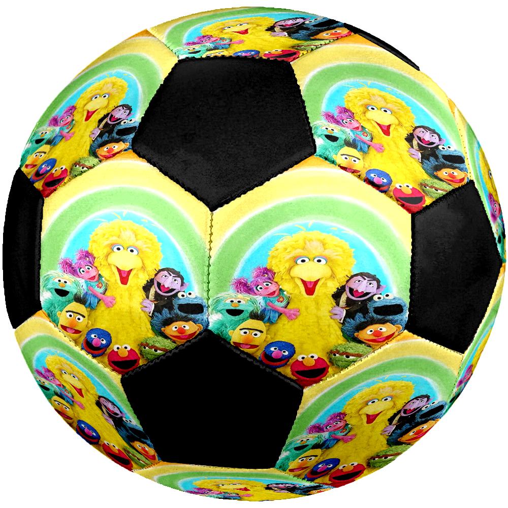 Sesame Street Theme Size 5 Soccer Ball, Suitable for Both Indoor and Outdoor Matches, a Gift Suitable for Everyone.