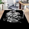 1pc Team Free Will Hunting Things Home Office, Durable Polyester Floor Mat with Easy, Office Decor, Urban Style, Nonslip Backing