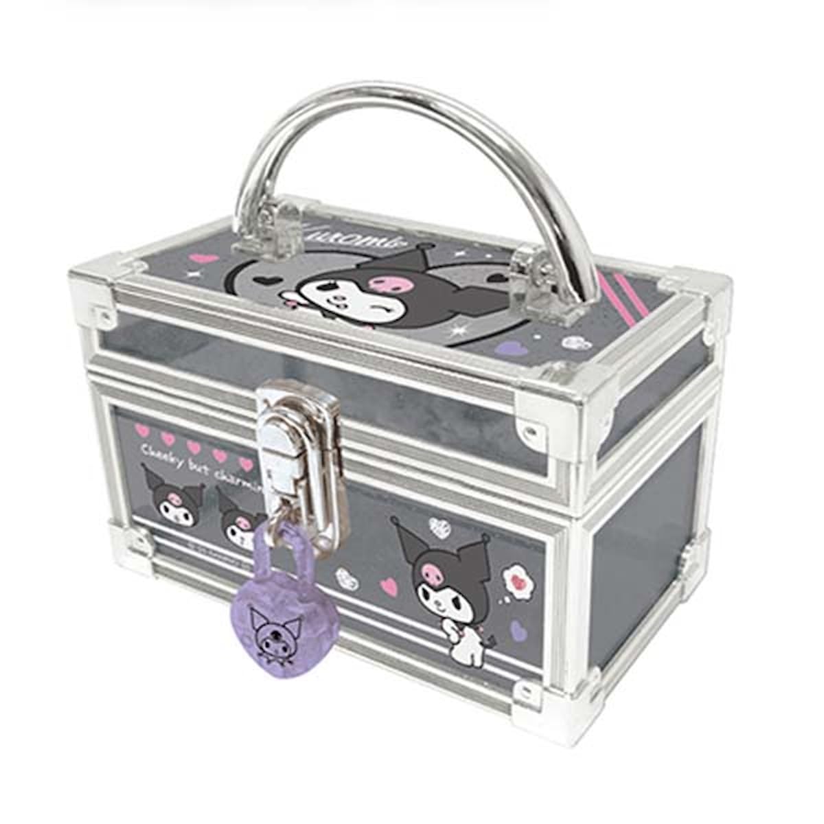 K Company Kuromi Mini Vanity Case with Lock H82 x W136 x D76mm CKV1-KU