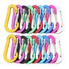 5Pcs Wiregate Carabiner Clips, Heavy Duty Accessory Clip, Large Size for Camping