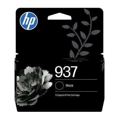 HP 937 Authentic Black Ink Cartridge (4S6W5NE)