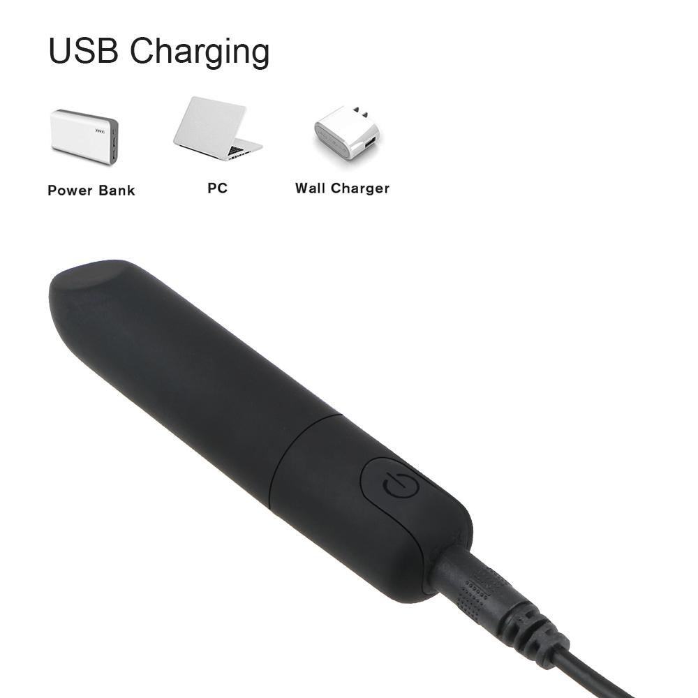 Powerful Bullet Vibrator Mini Lipstick Vibrators Anal Dildo Vibrator 10 Speeds Clitoris Stimulator Waterproof Sex Toys for Women Sex Products