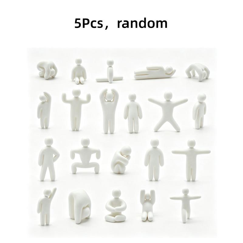 1/5/10/21 ks Barevně měnící DIY Zábava 3D Tištěné Hračky Skryté v Figuríně Malého Člověka v Plné Postavě