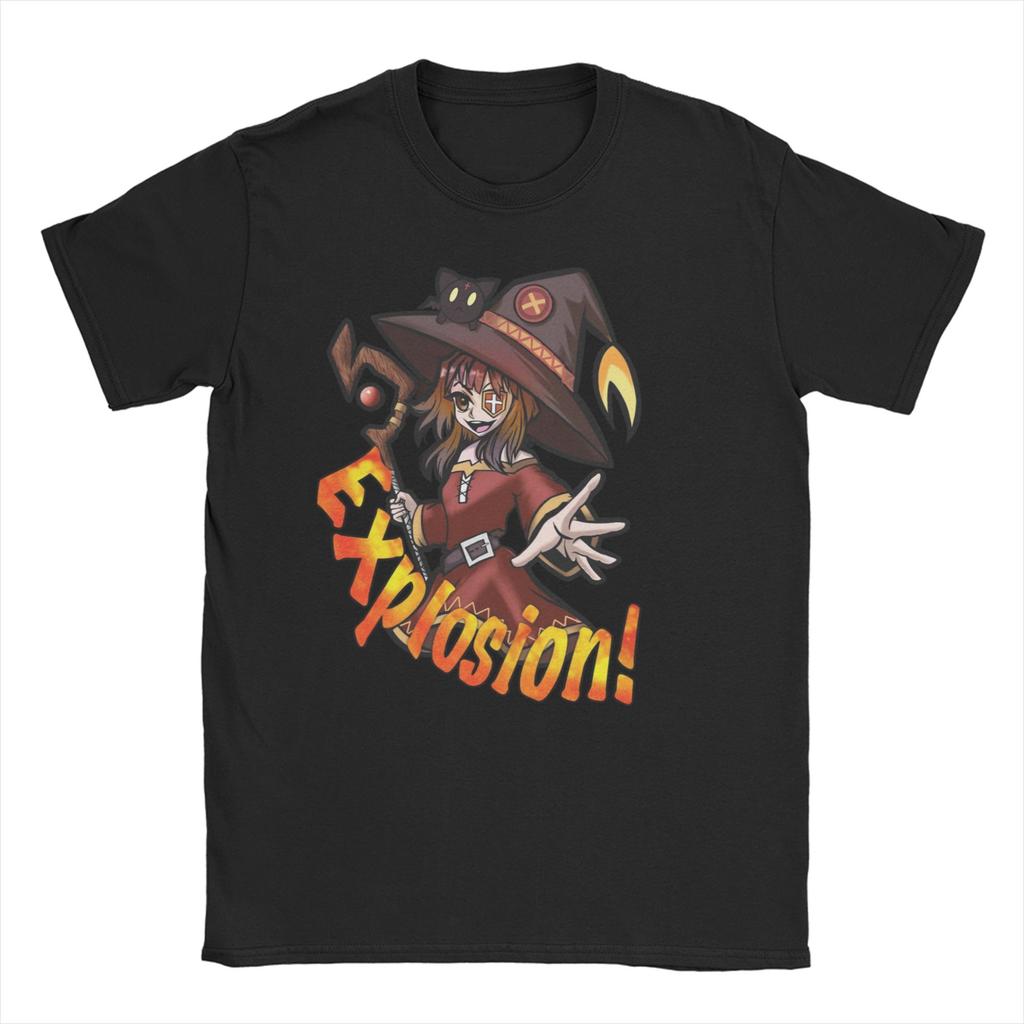 Konosuba Getting Arrested Meme Anime Video Game TShirt for Unisex WOMEN Cotton T Shirt Short Sleeve Tees Birthday Present Tops