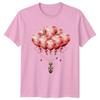 Valentines Day Balloons Hearts Unisexs TShirt Unisexs Tee Graphic Unisex Top