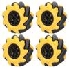 Mecanum Wheels, Omnidirectional Wheels for RC Models (Set of 2, 60mm Wheels)