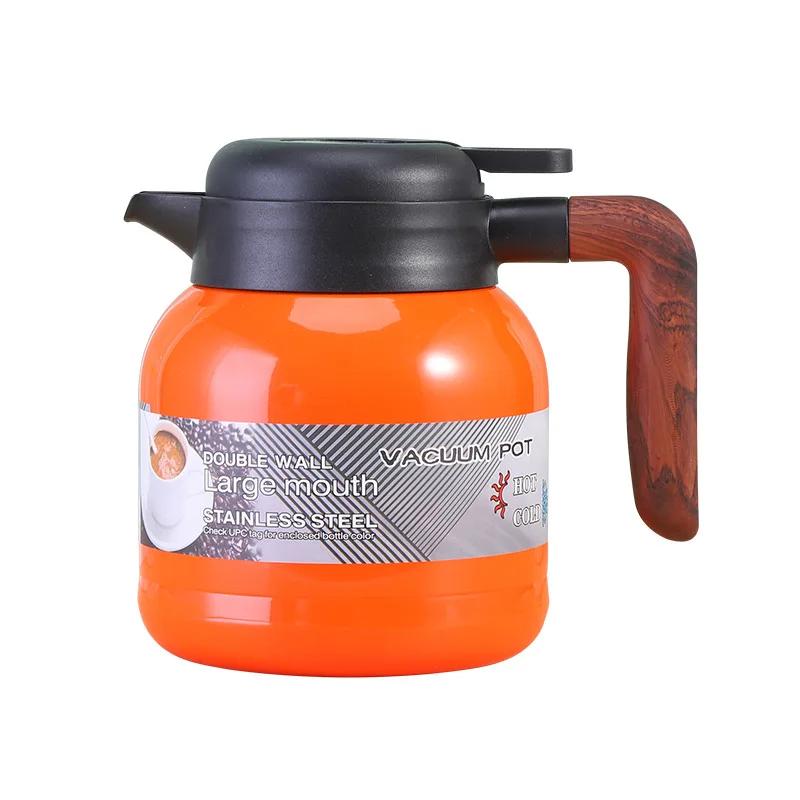 316 Stainless Steel Thermal Water Bottle, Simple Household Large Capacity Thermos, Coffee Kettle, Temperature Display, Vacuum Fl