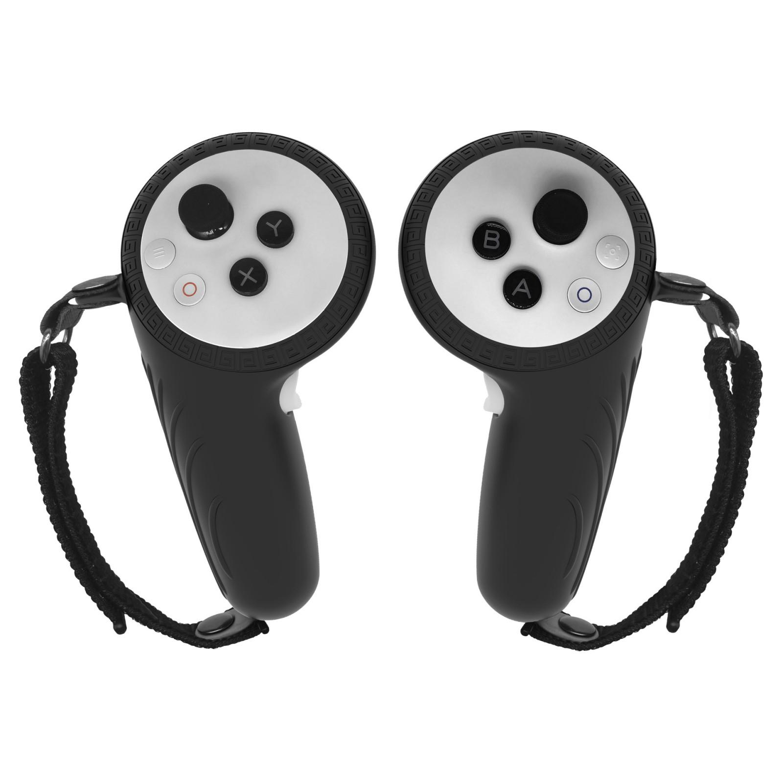 

1 пара силиконовых защитных чехлов для контроллера VR Pico 4 Ultra, улучшающих сцепление и комфорт, легко очищаемых ручек